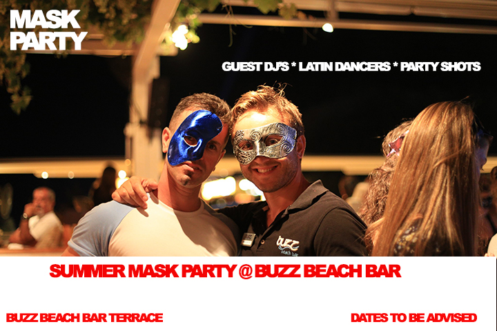 MASK PARTY - Buzz Beach Bar | Oludeniz